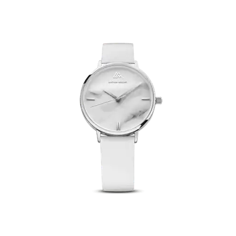 Matthew Mercury Watches Cream Marble - White