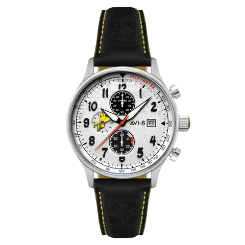 AVI-8 Timepieces Woodstock White