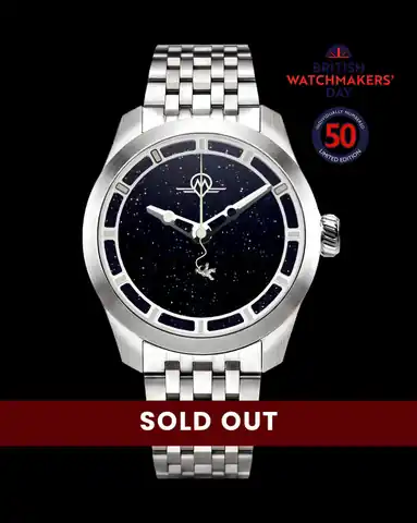 Monro Adventure Monro Luna Adventure MLA-LIS Lost In Space, 9039 Automatic Watch, 39mm Stainless Steel