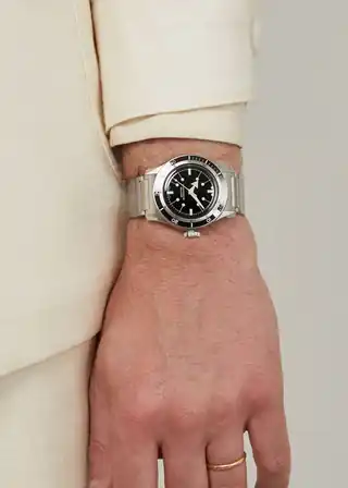 5303-1 photographed on a wrist by Serica.