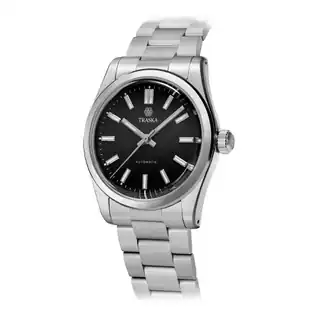 Carbon Black on the bracelet. This maker photograph shows the date-dial configuration.